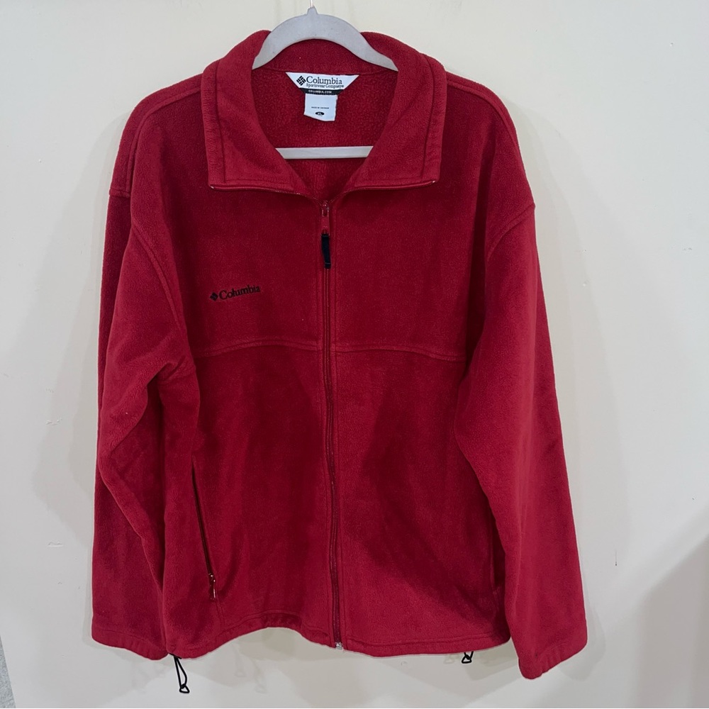 Colombia ultra soft full zip fleece jacket